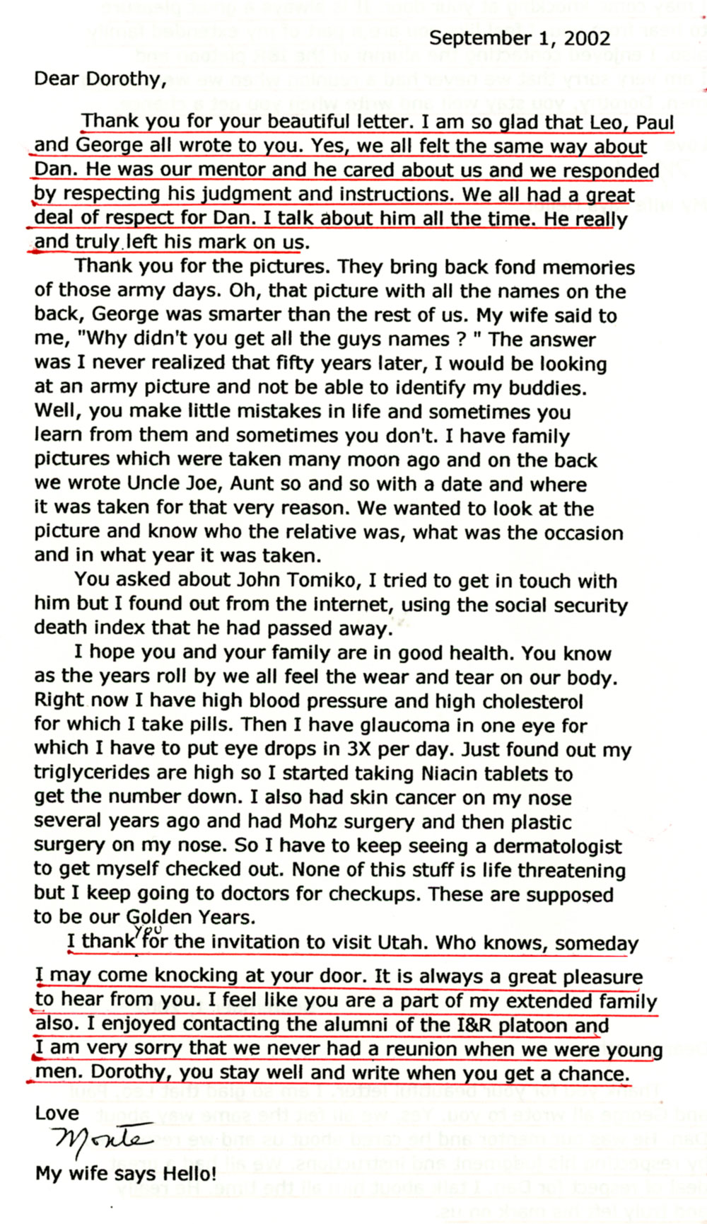 Sargeant Monte Rubin